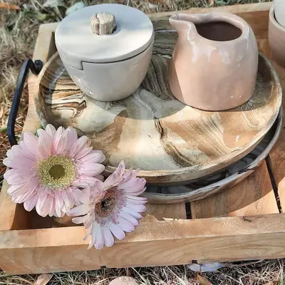 Suiker en melkkannetje