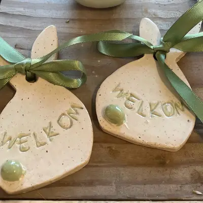 paaskonijntjeq voor op je bord te leggen