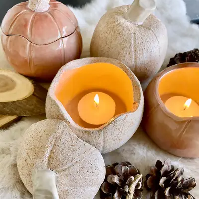 Herfstsfeer pompoenen