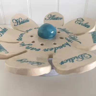 Gepersonaliseerde bloem